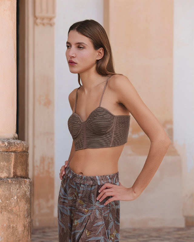 Blonde Top - Taupe - Image 3