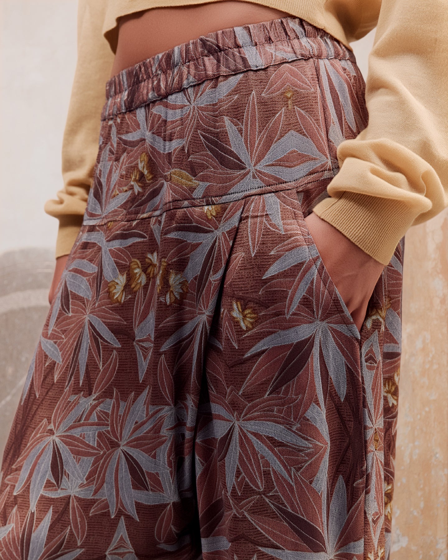 Pantalon Charlize - Marron