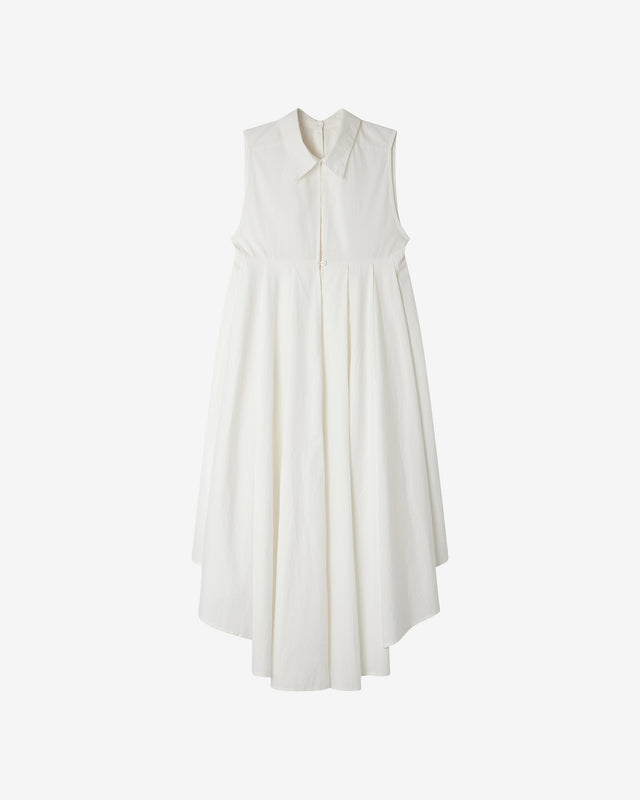 Top Coqui - Blanc : Chemise extraordinaire en popeline de coton blanche Mes Demoiselles - Dernière image
