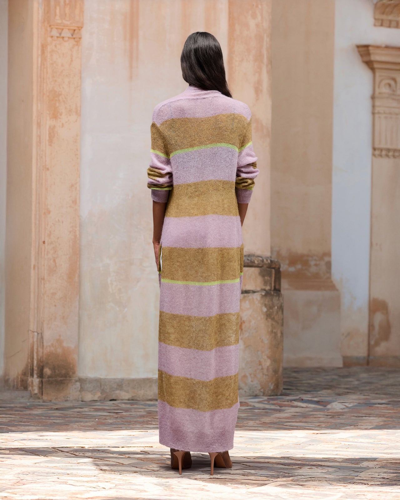 Dayana Cardigan - Pink - Image 4