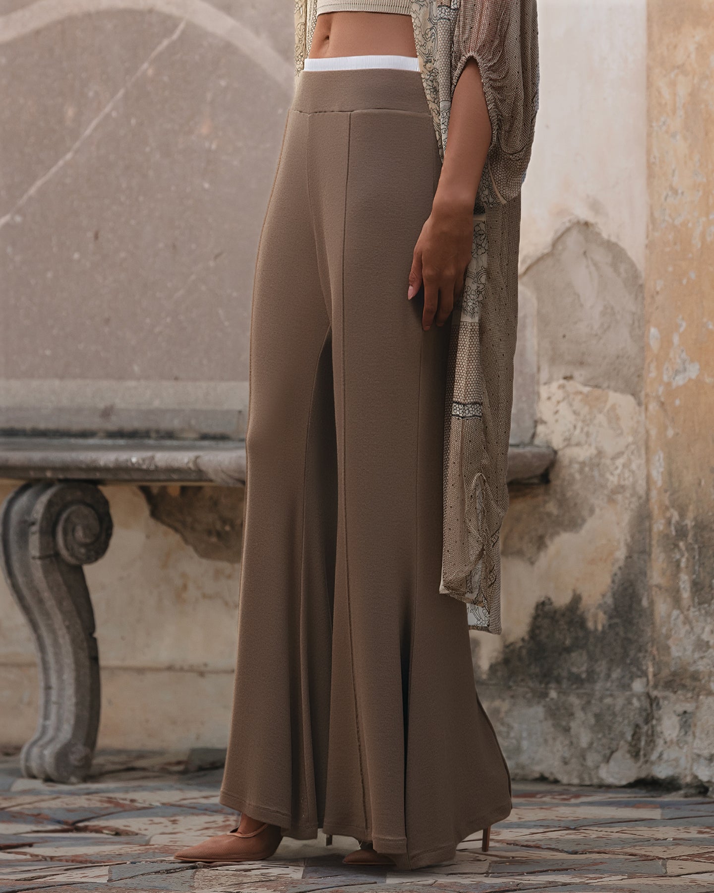 Pantalon Ibyscus - Marron Olive