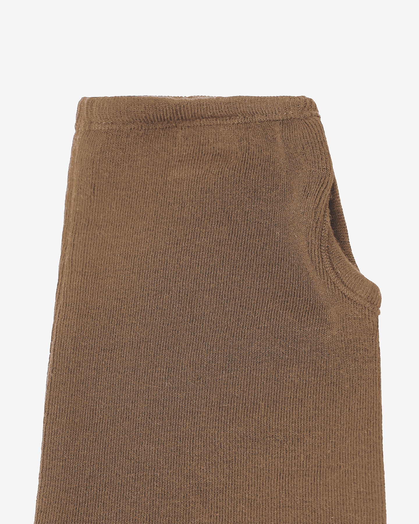 Longue mitaine kaki en jersey - Accessoires Mes Demoiselles