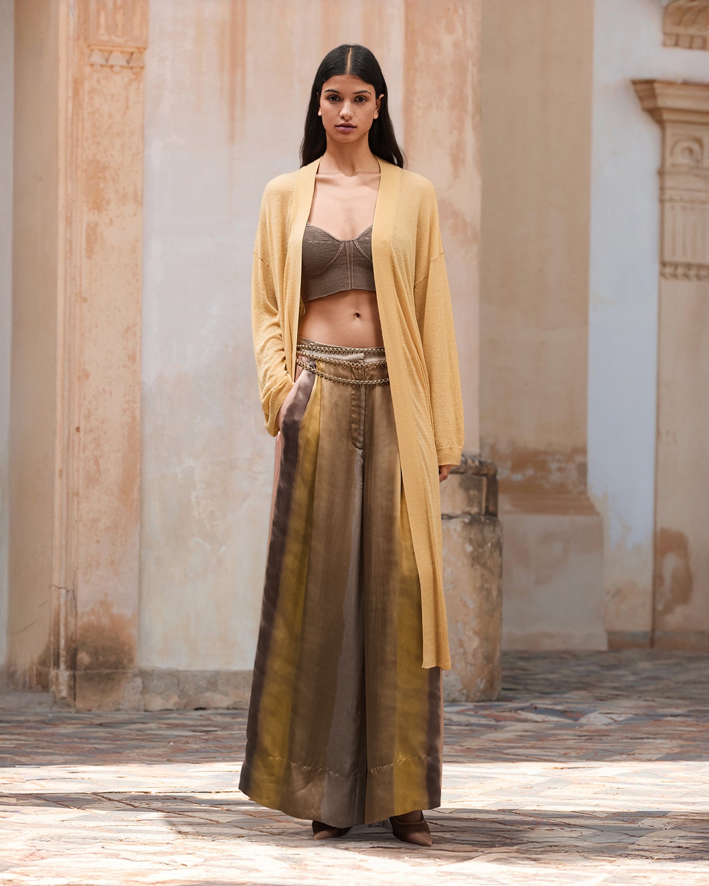 Smokey Coat - Yellow