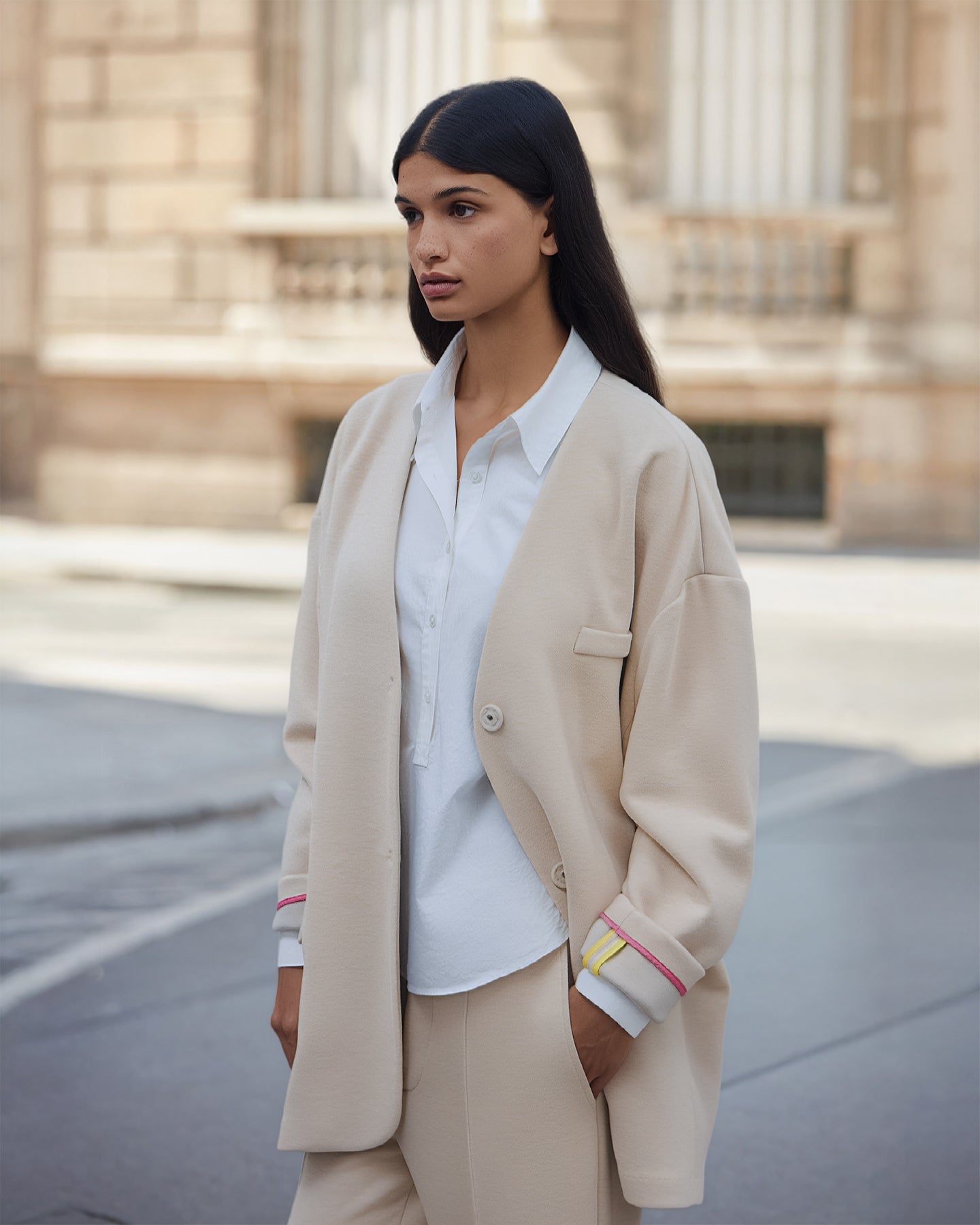 Memple Jacket - Beige