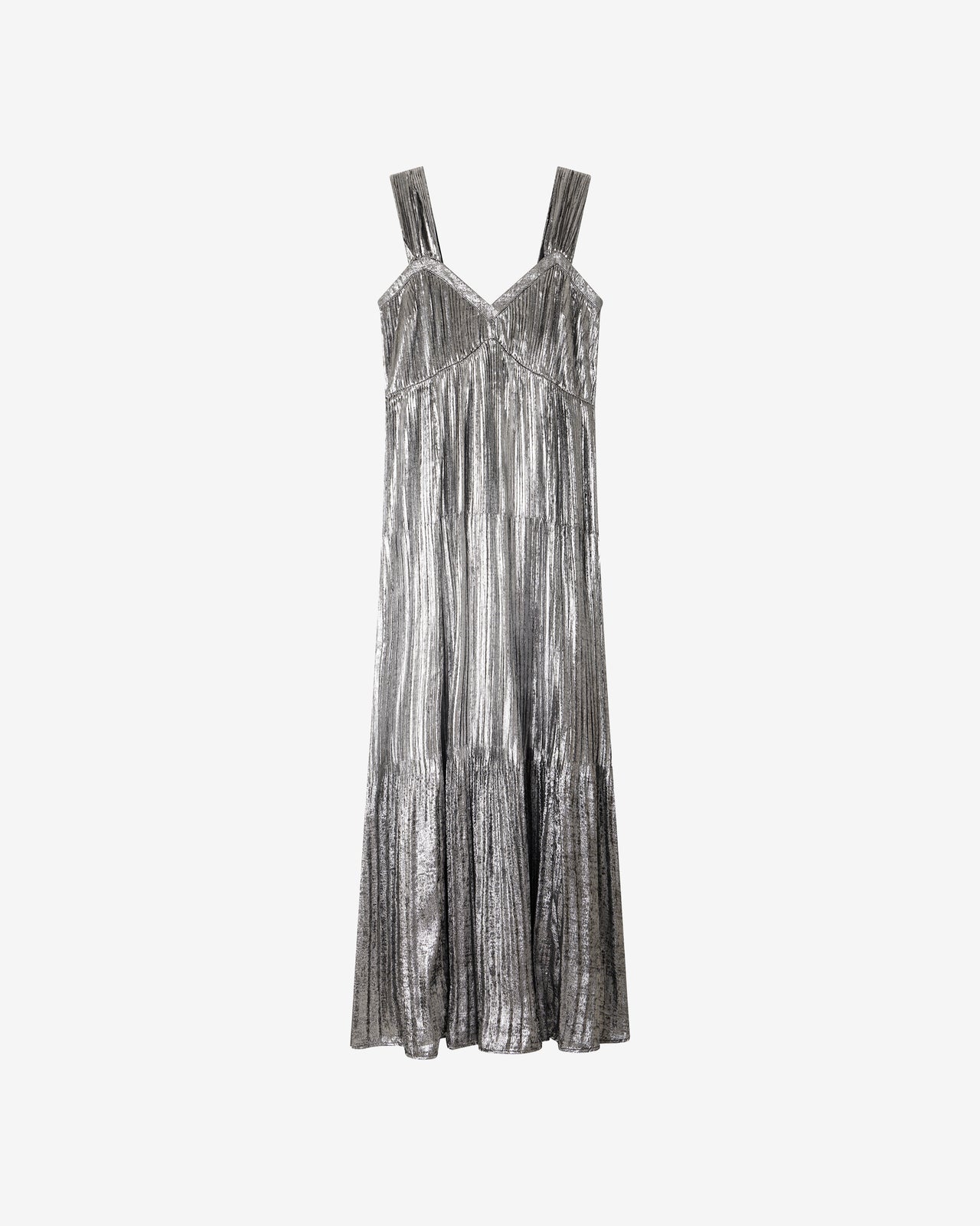 Robe Sary - Argent - Image 1