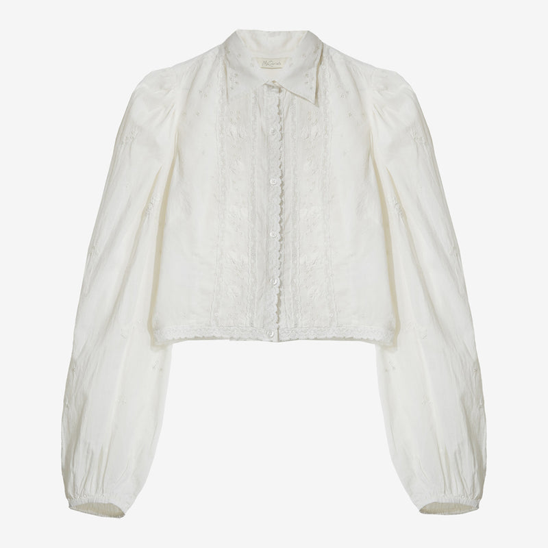Sage Shirt - White