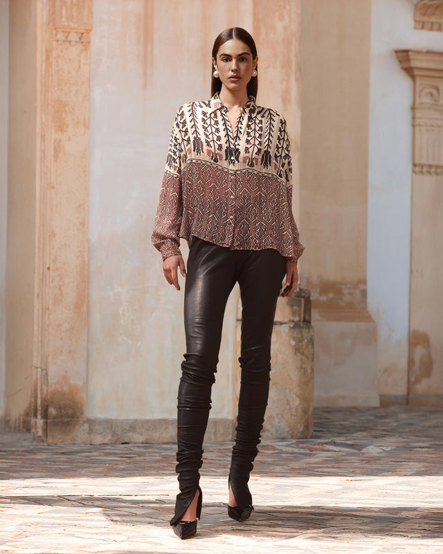 Susanne Shirt - Mauve - Image 1