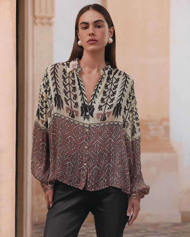 Susanne Shirt - Mauve - Image 2