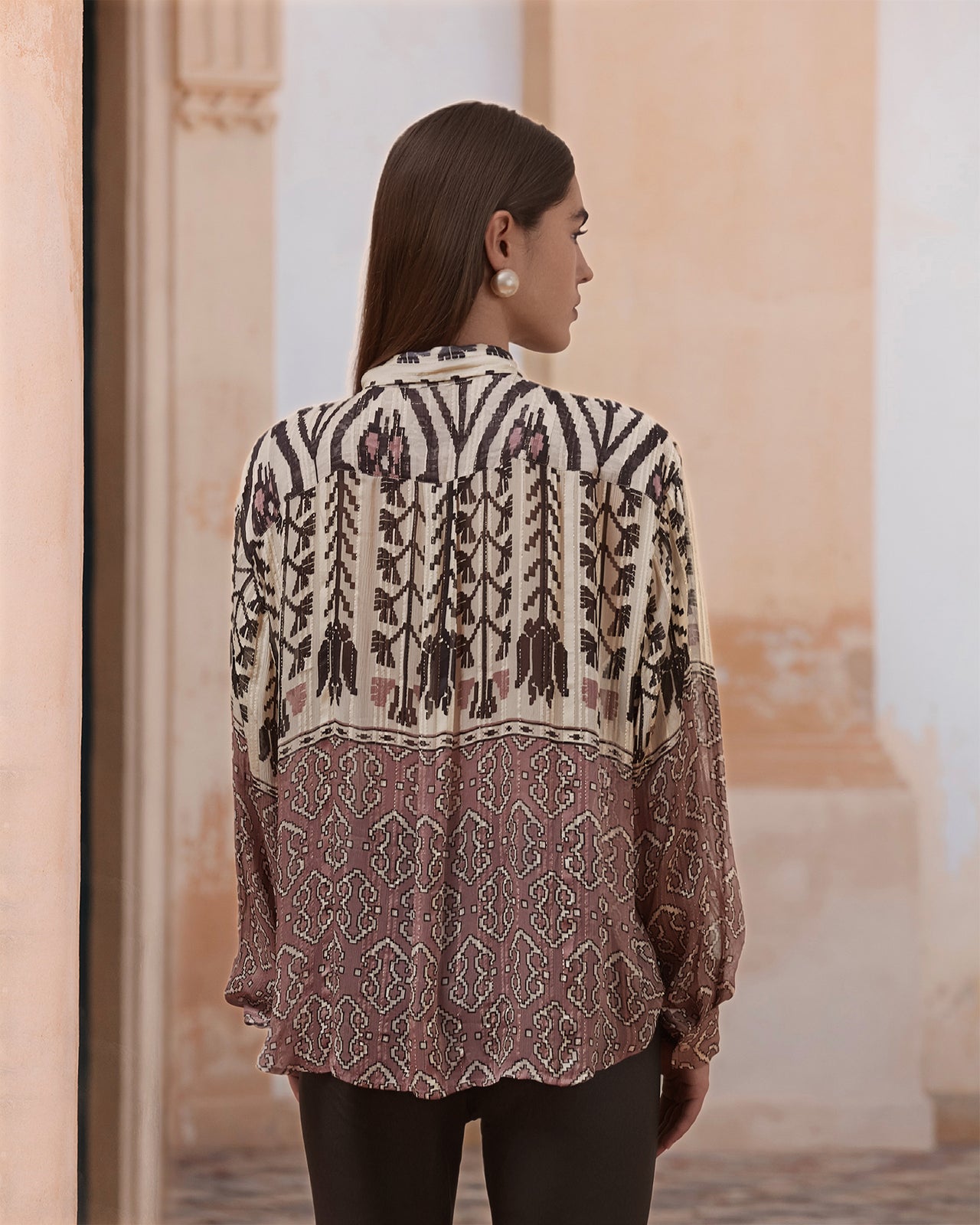 Susanne Shirt - Mauve - Image 3