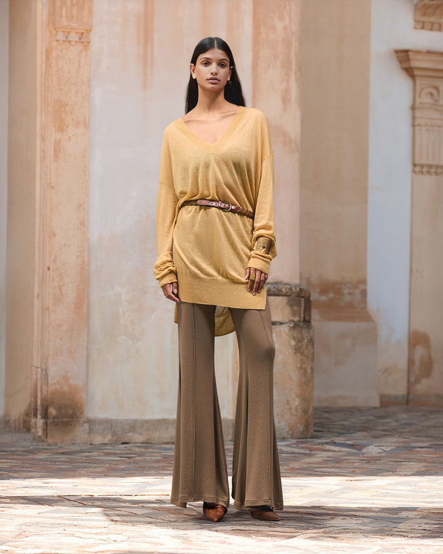 Smudge Tunic - Yellow - Image 1