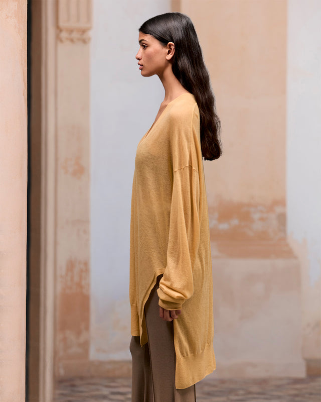 Smudge Tunic - Yellow - Image 2