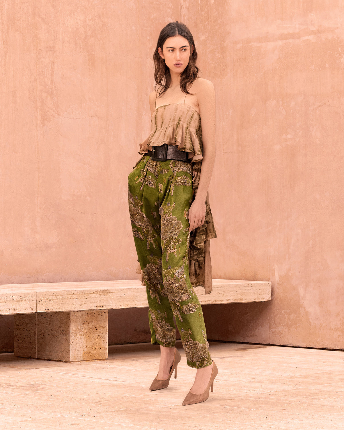Pantalon Poussah - Vert