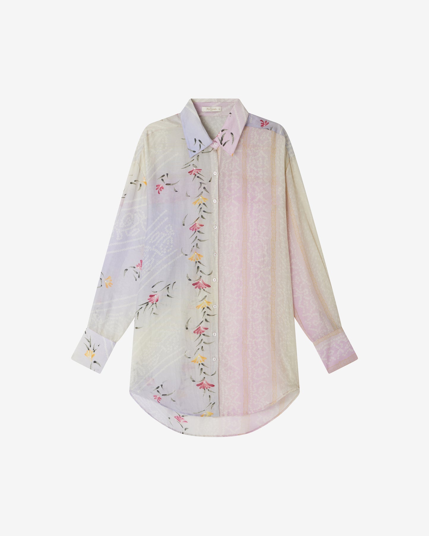 Chemise aux reflets artistiques - Chemises & tops Mes Demoiselles