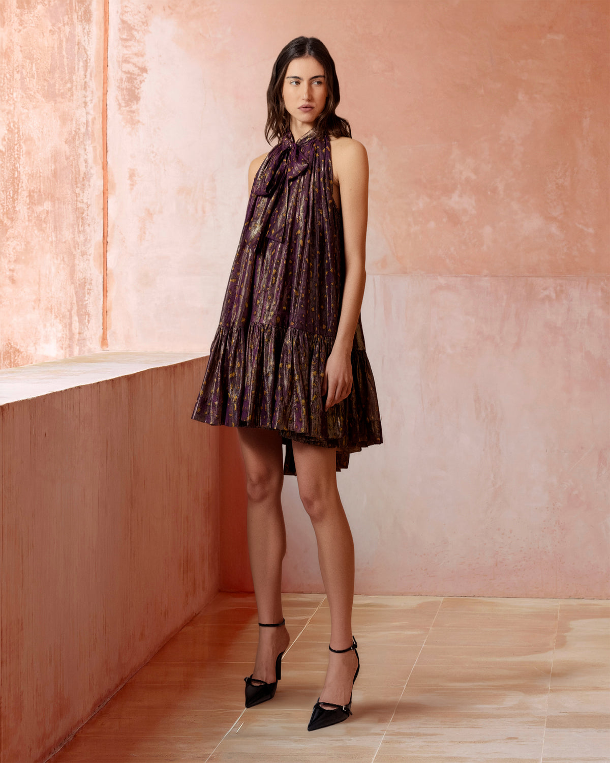 Robe Ida - Violet - Image 1