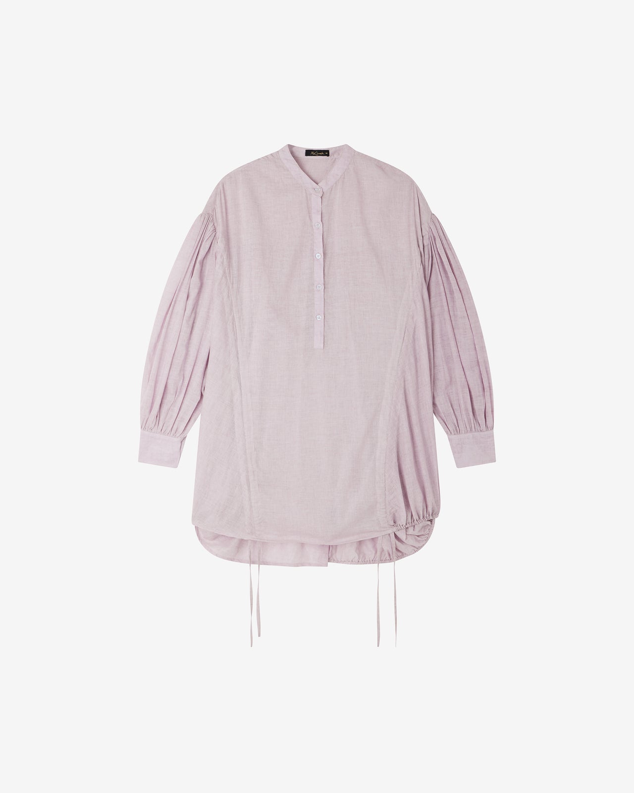 Chemise Ophelia - Lavande : Blouse lavande en voile de coton et détails subtils Mes Demoiselles - Image 7