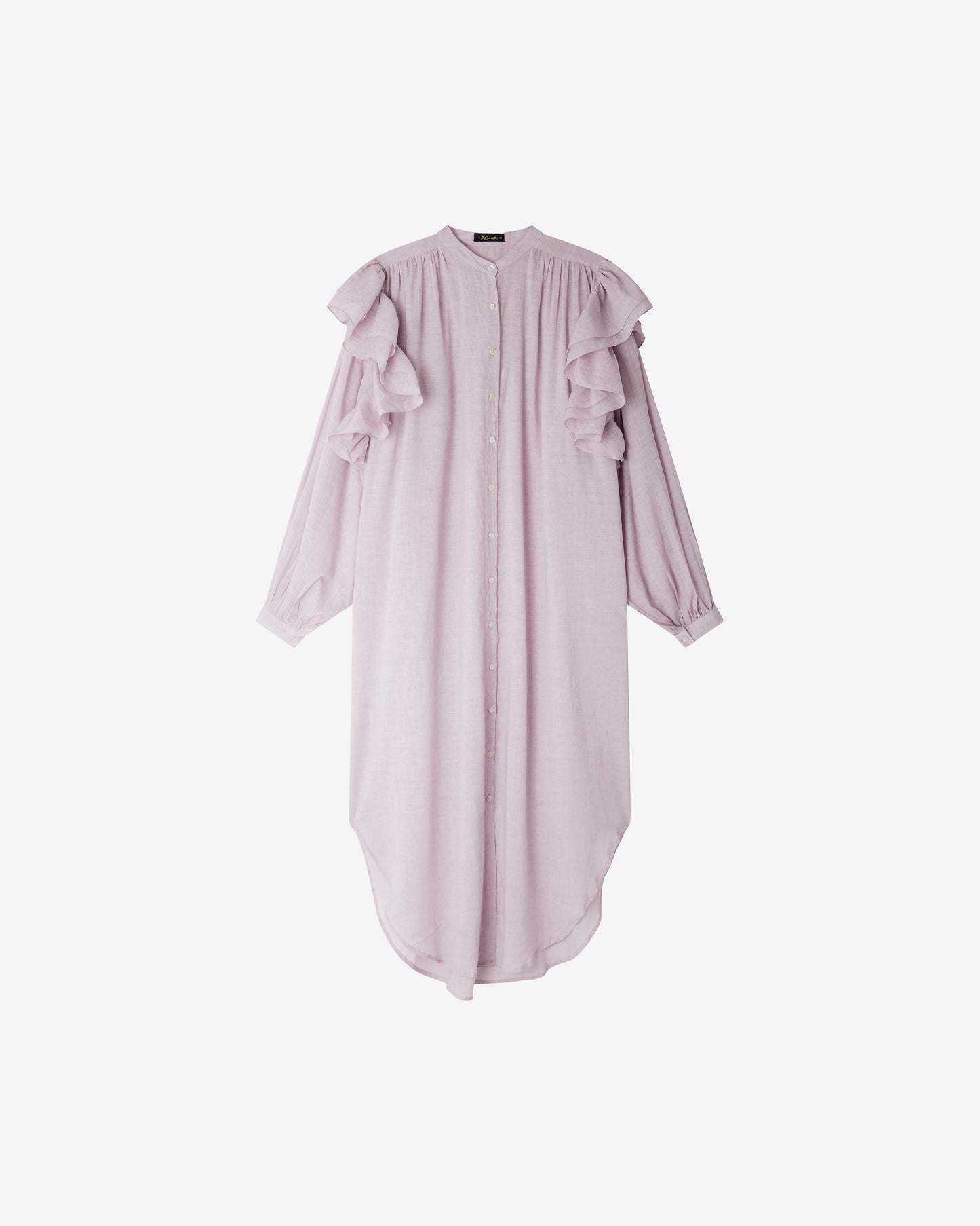 Robe en voile de coton lavande - Robes Mes Demoiselles