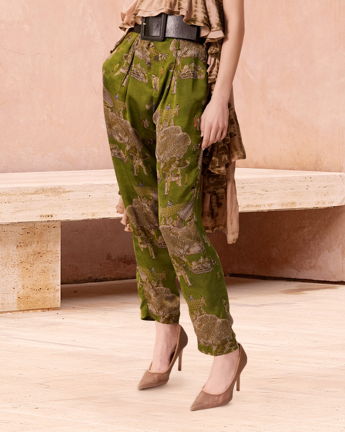 Pantalon Poussah - Vert - Image 1