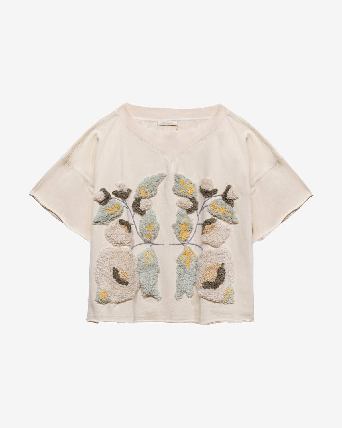 Maxi tee - shirt brodé façon tapisserie - Chemises & tops Mes Demoiselles - Image 1
