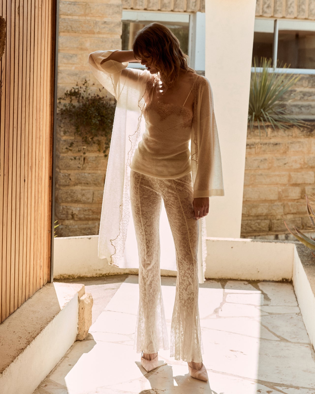 Pantalon Delphi - Blanc - Image 5