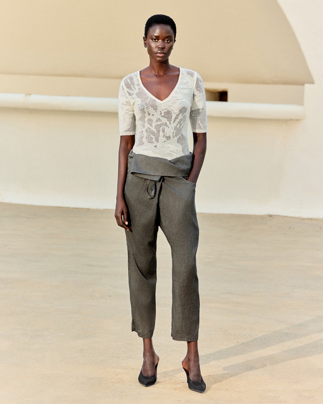 T-Shirt Apala - Ivoire - Image 4