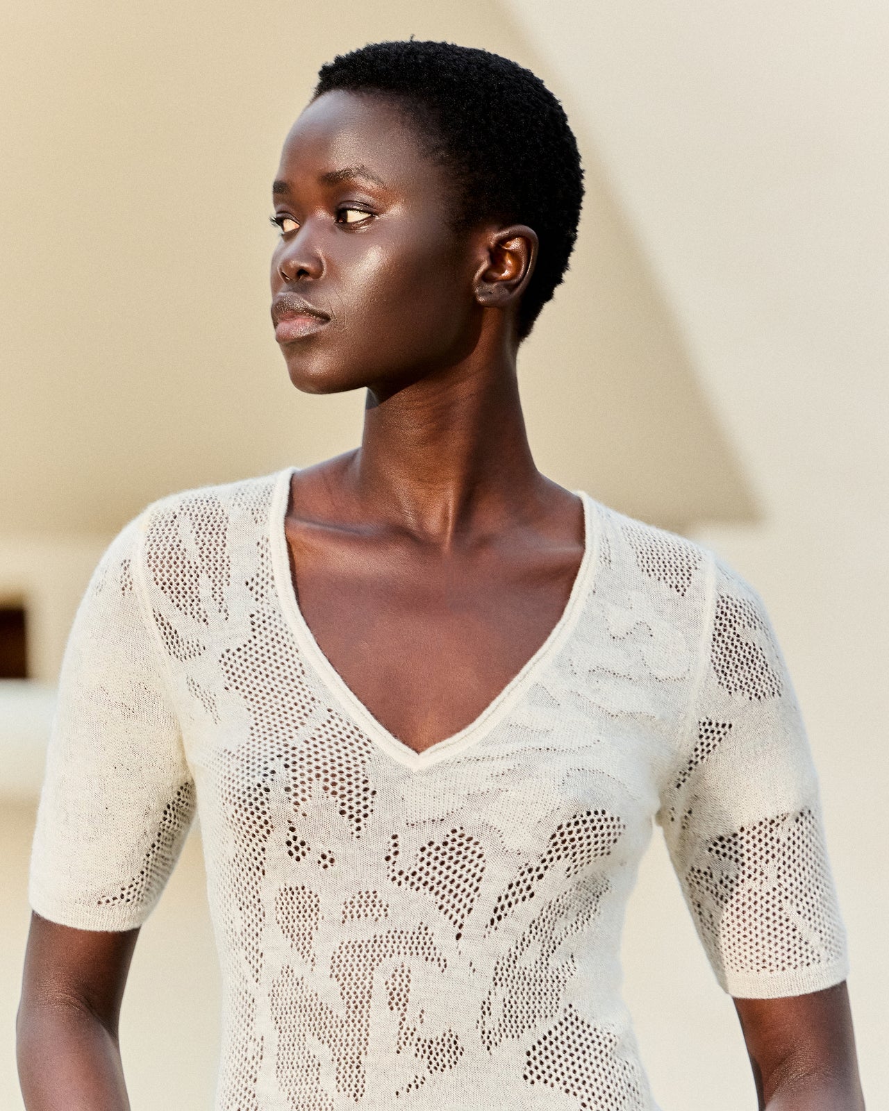 T-Shirt Apala - Ivoire - Image 2