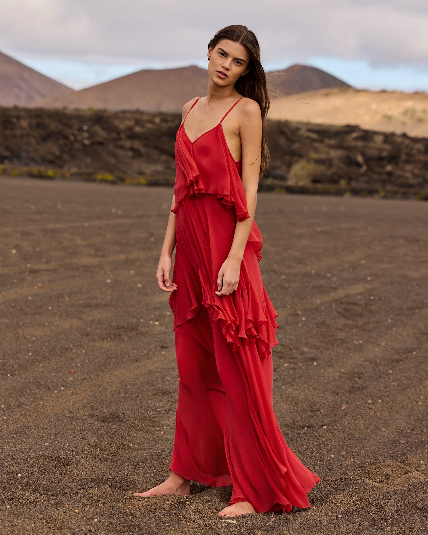 Robe Calimera - Rouge