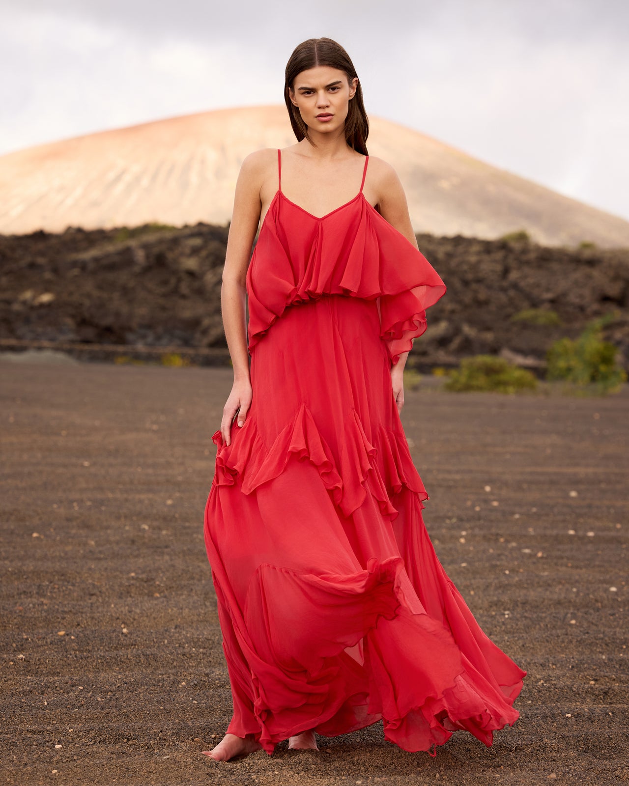 Robe Calimera - Rouge - Image 3