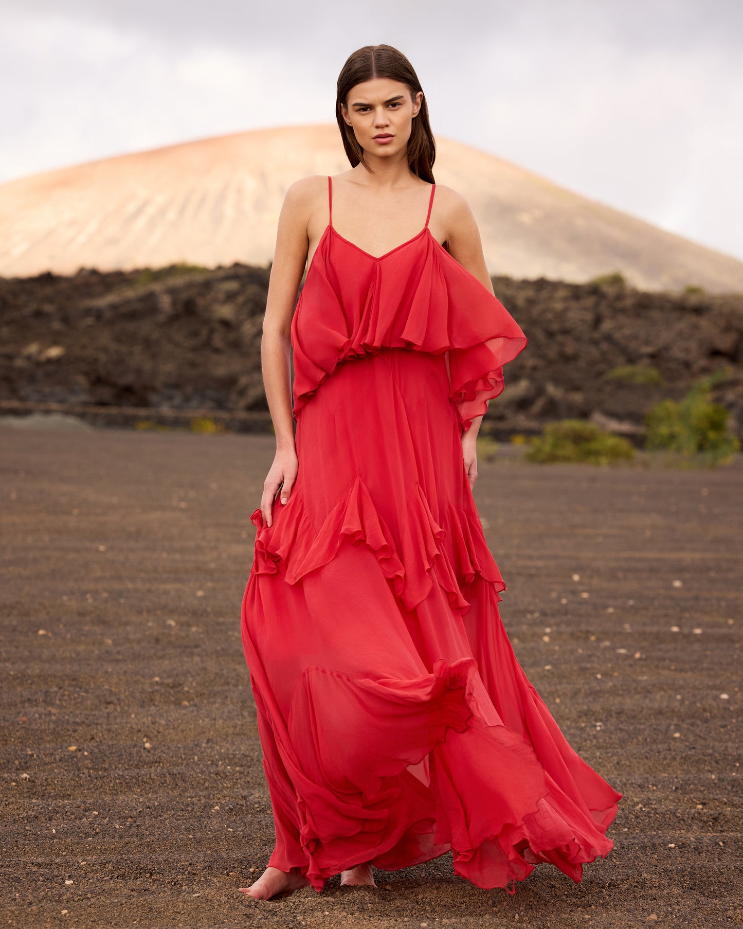 Robe Calimera - Rouge