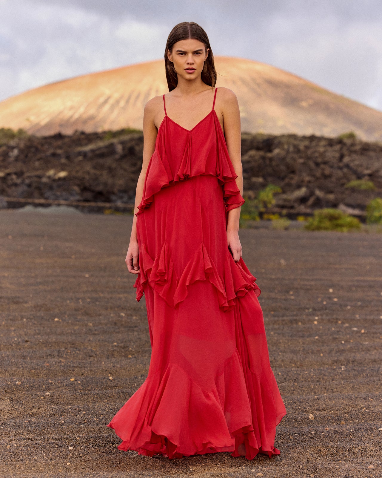 Robe Calimera - Rouge - Image 1
