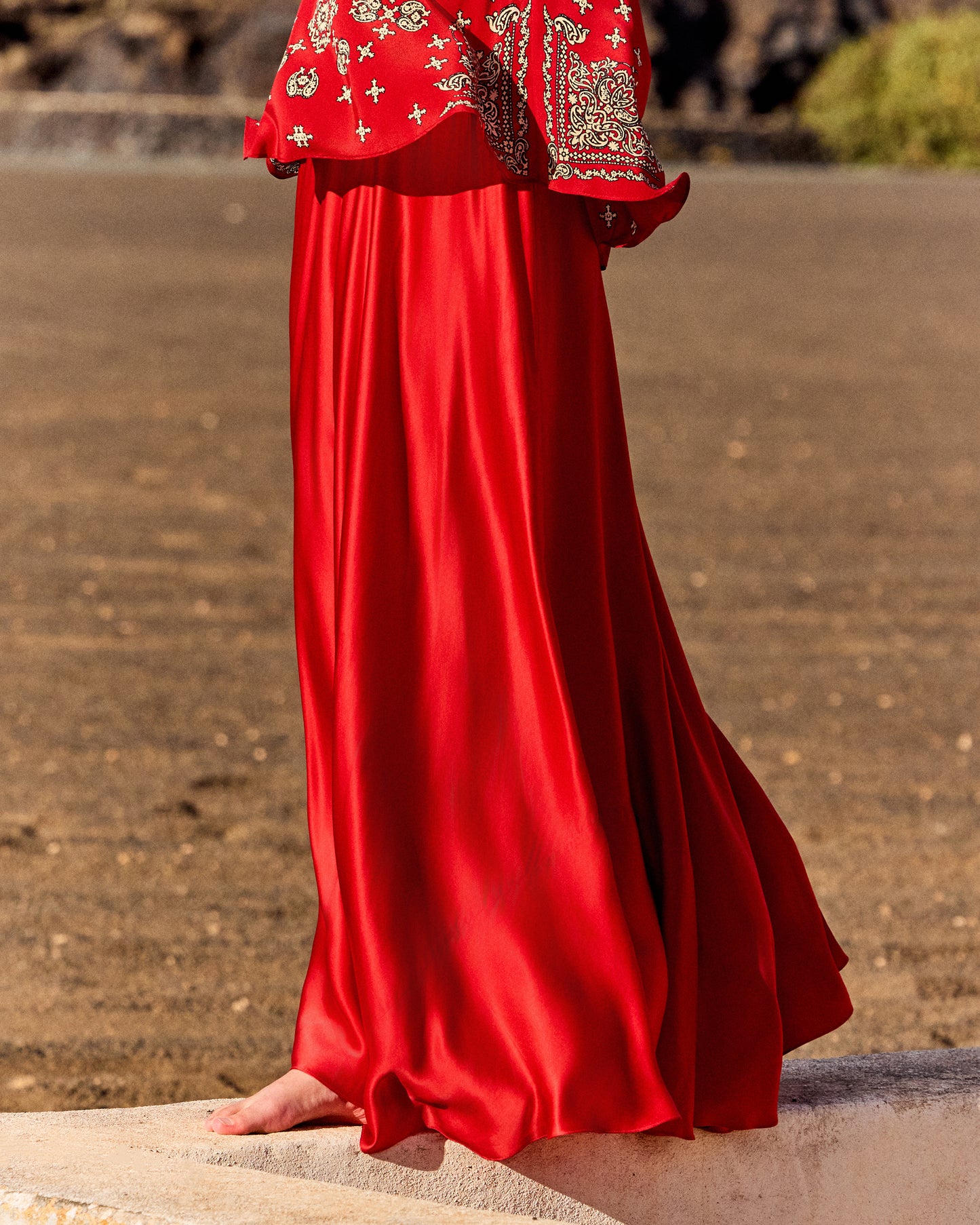 Jupe Calista - Rouge