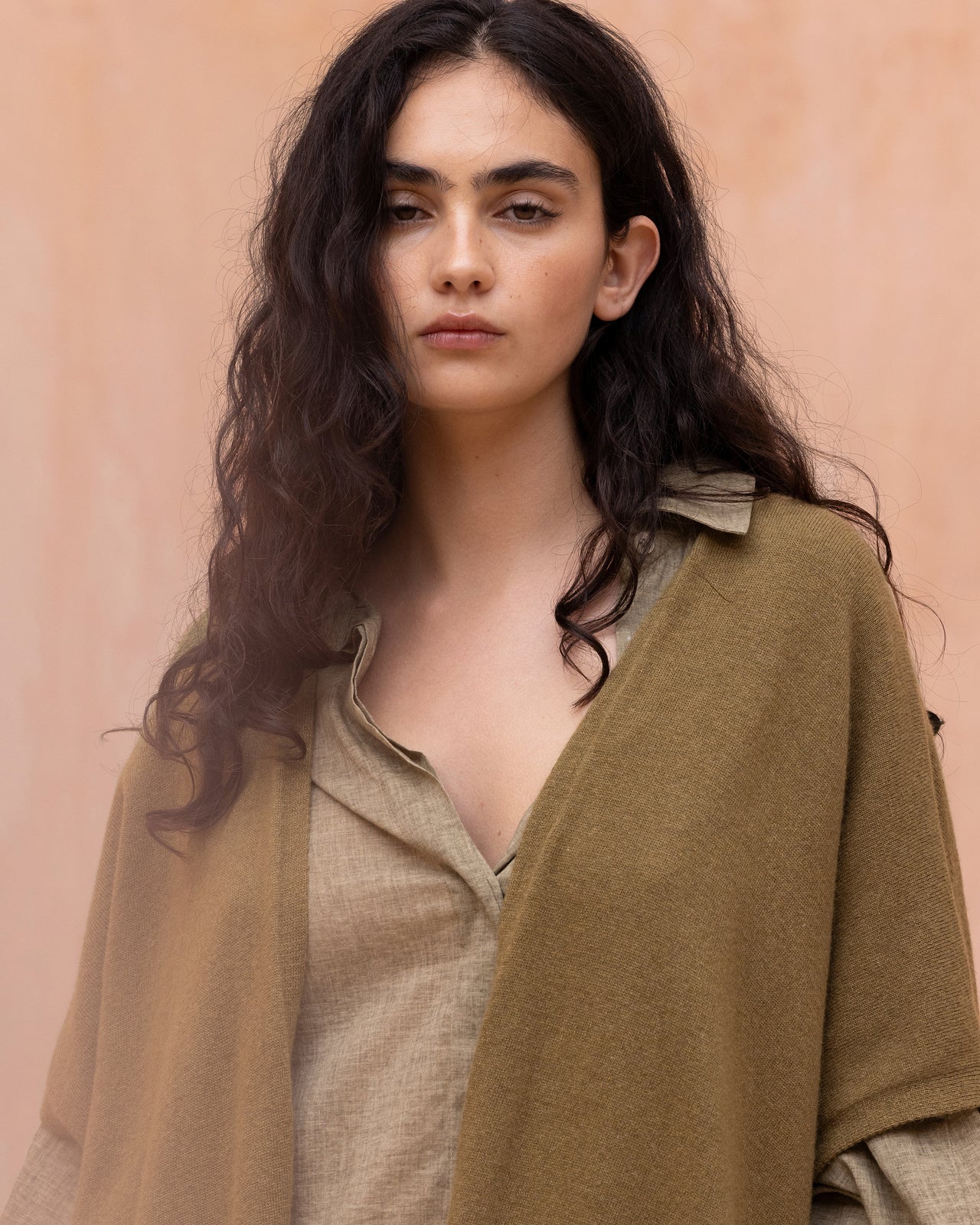 Gilet long en cachemire et mérinos - Manteaux & vestes Mes Demoiselles - Image 3