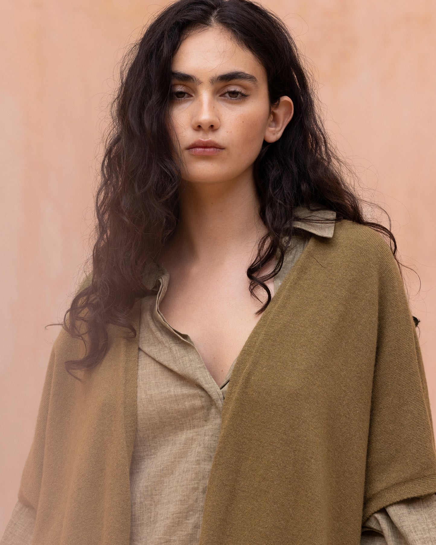 Gilet long en cachemire et mérinos - Manteaux & vestes Mes Demoiselles