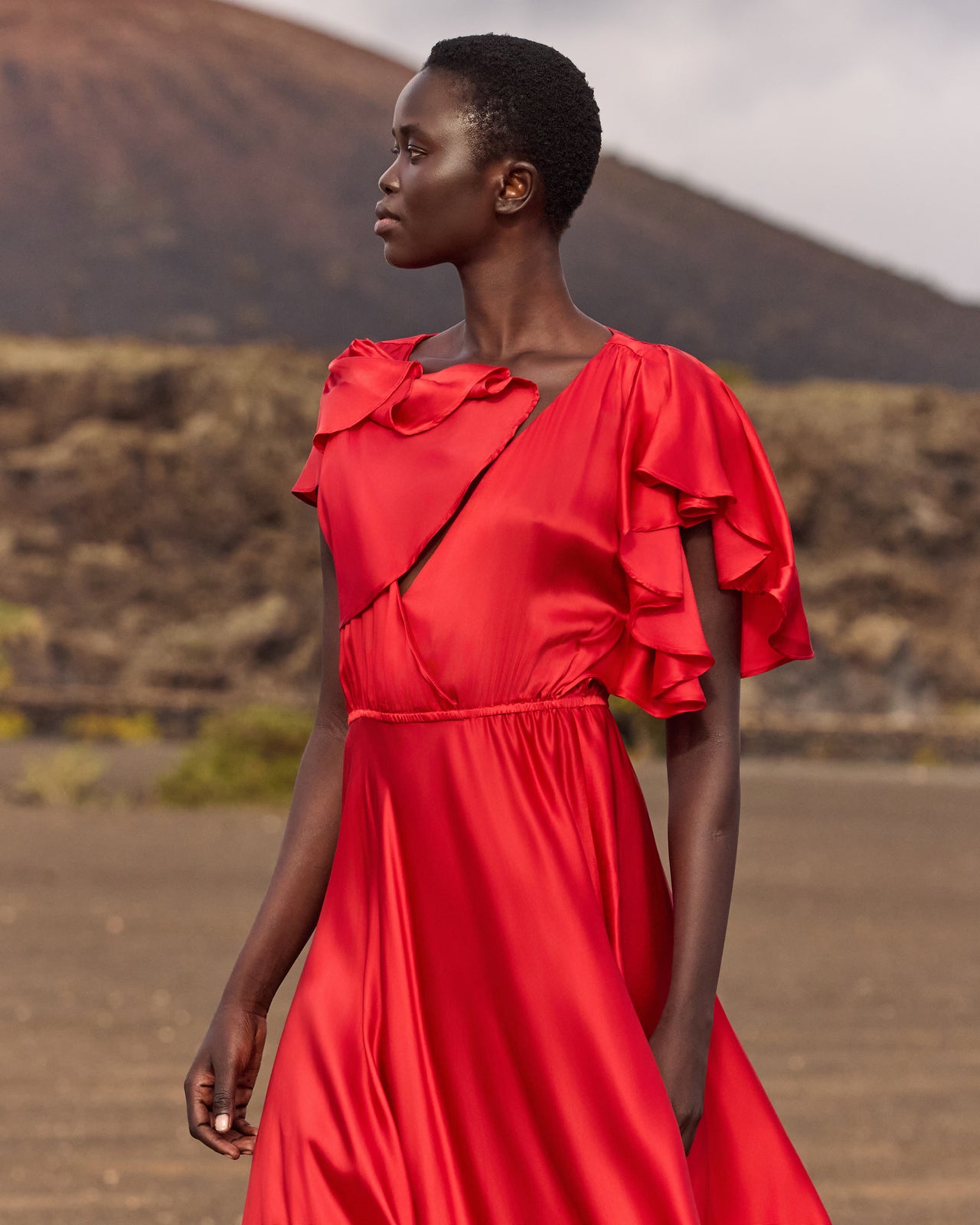 Cascais S Dress - Red - Image 6