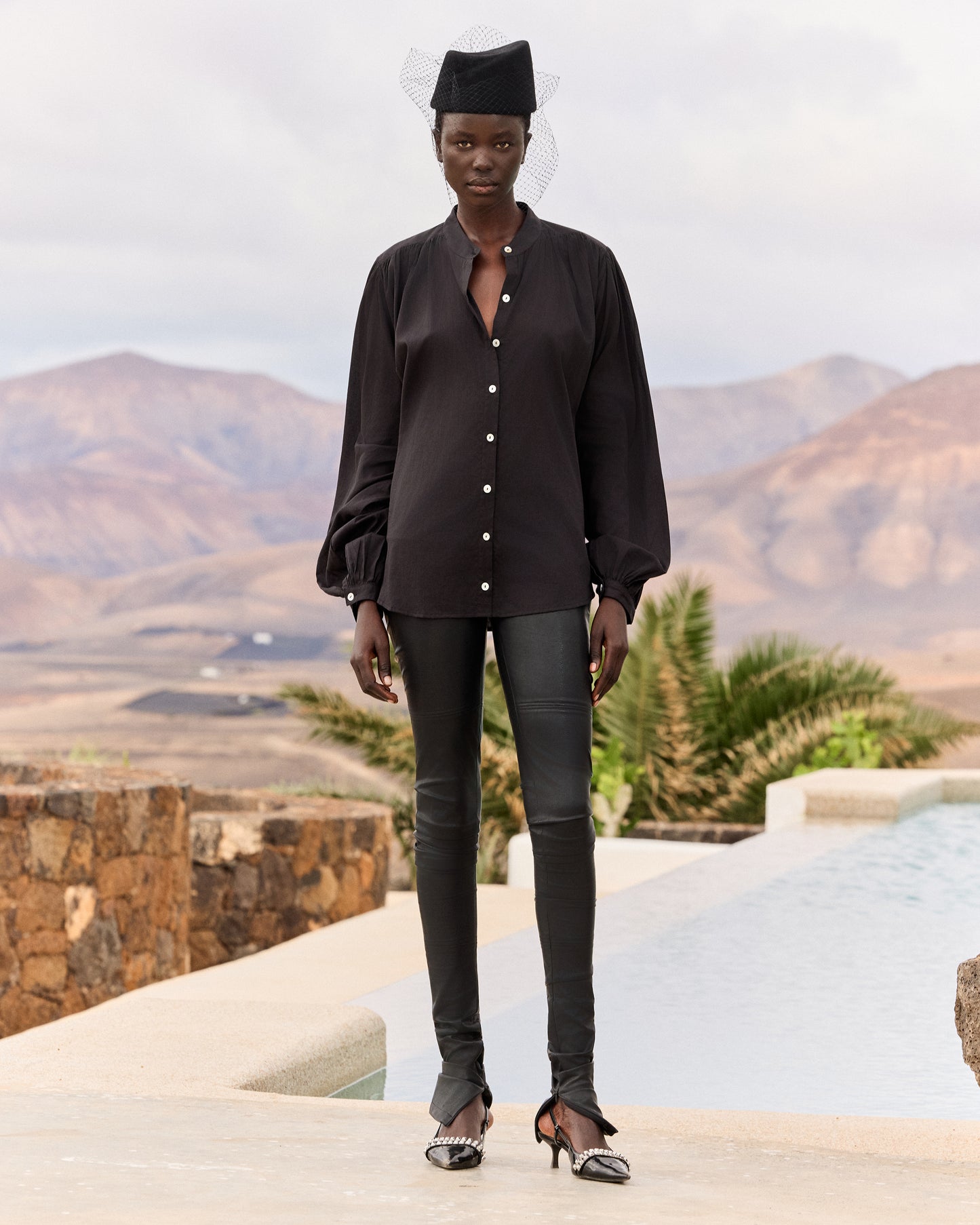 Celeste Shirt -  Black