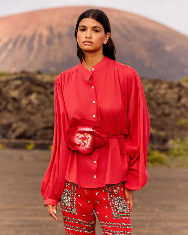 Celeste Shirt -  Red - Image 1
