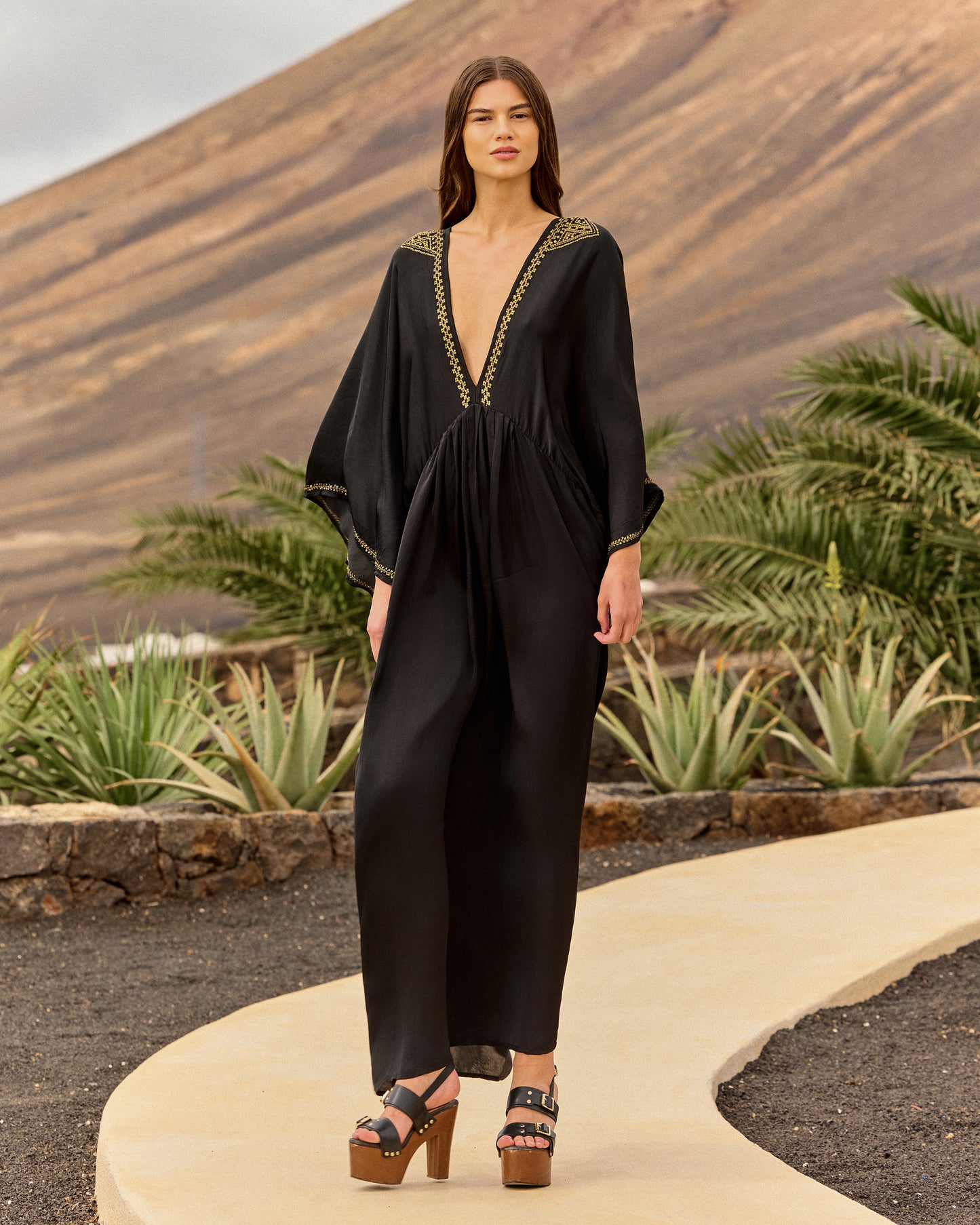 Chajchas Dress -  Black
