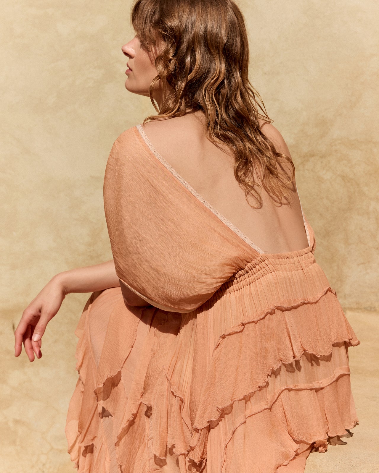 Charlotte Dress - Nude - Image 5
