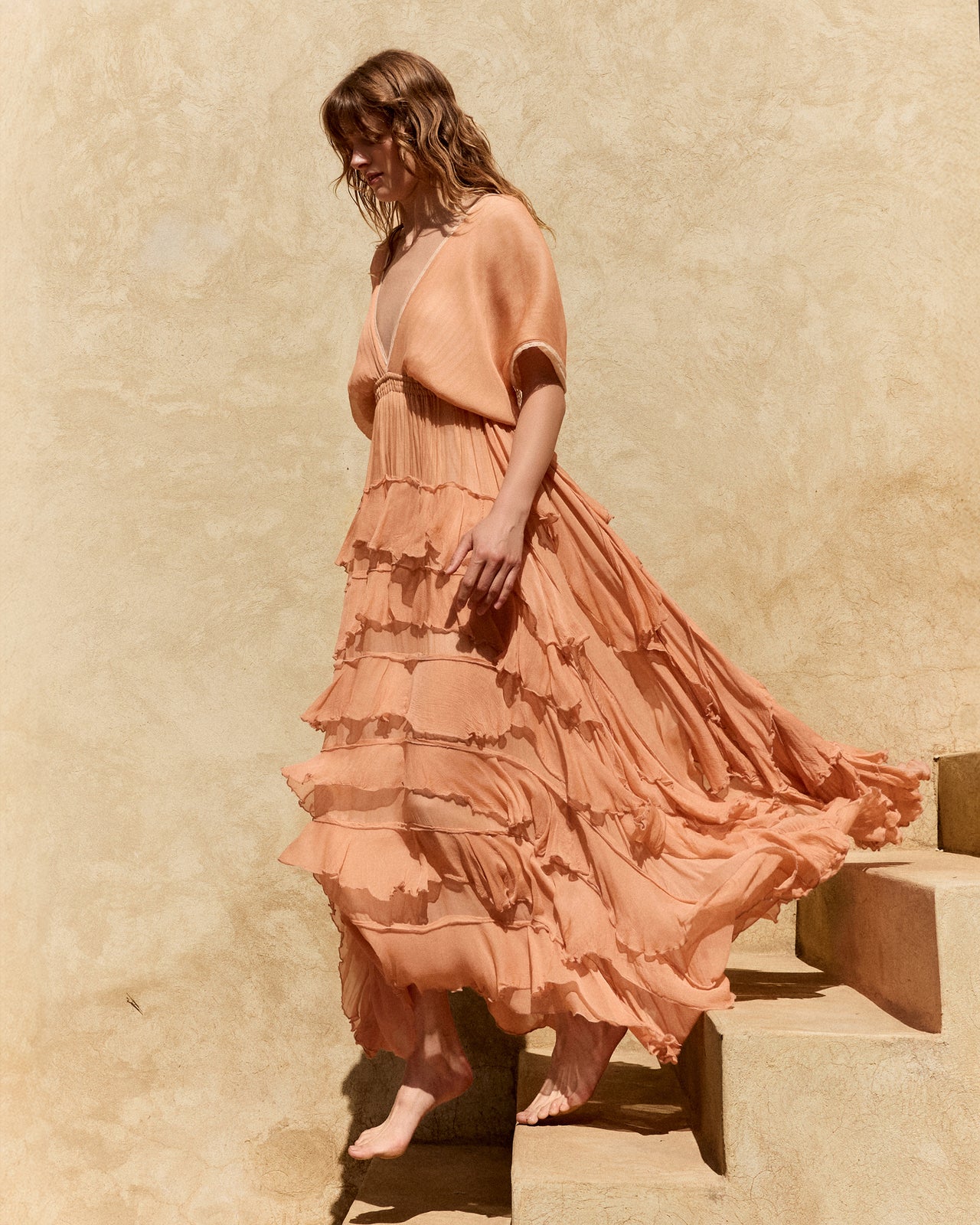 Charlotte Dress - Nude - Image 7