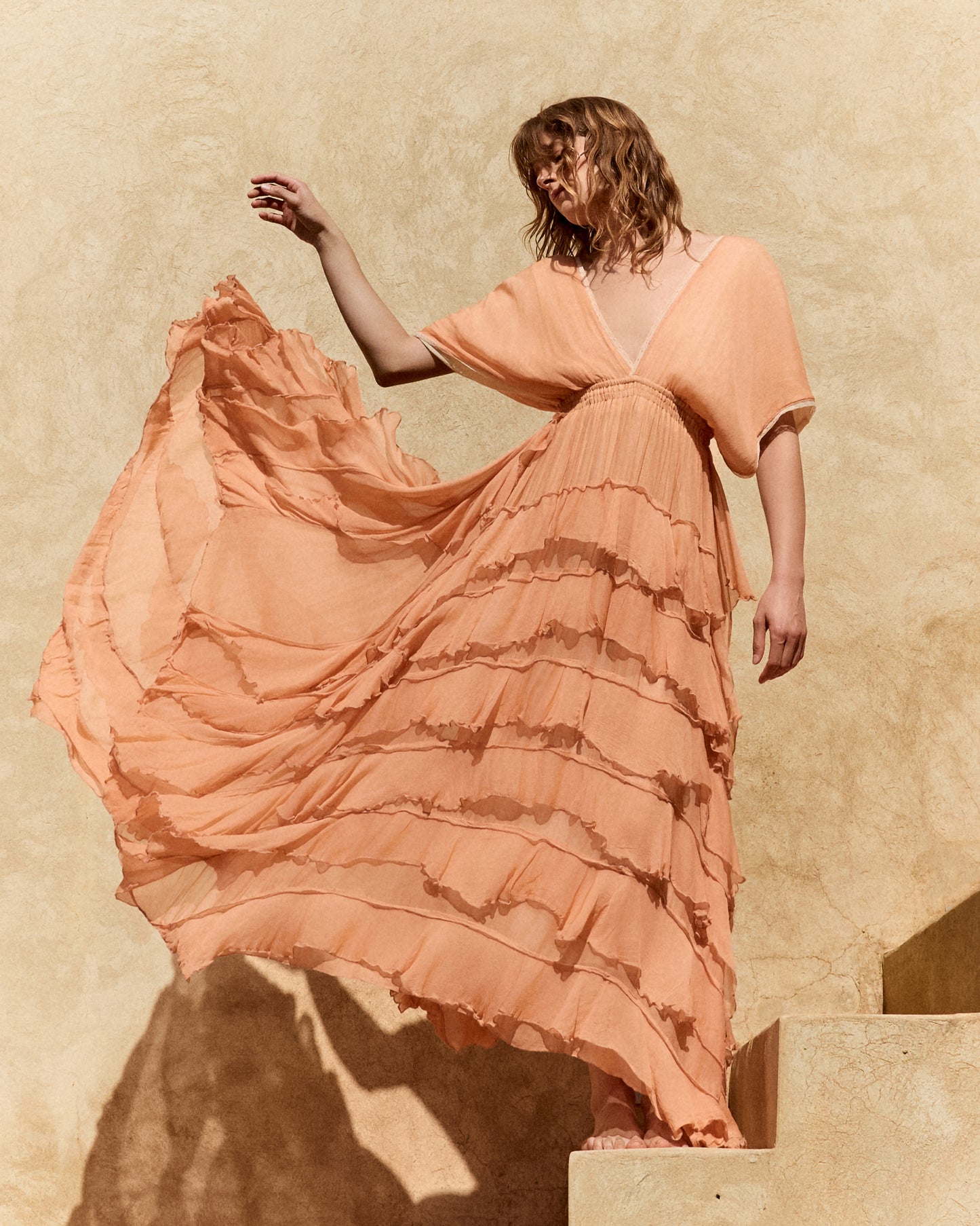 Charlotte Dress - Nude