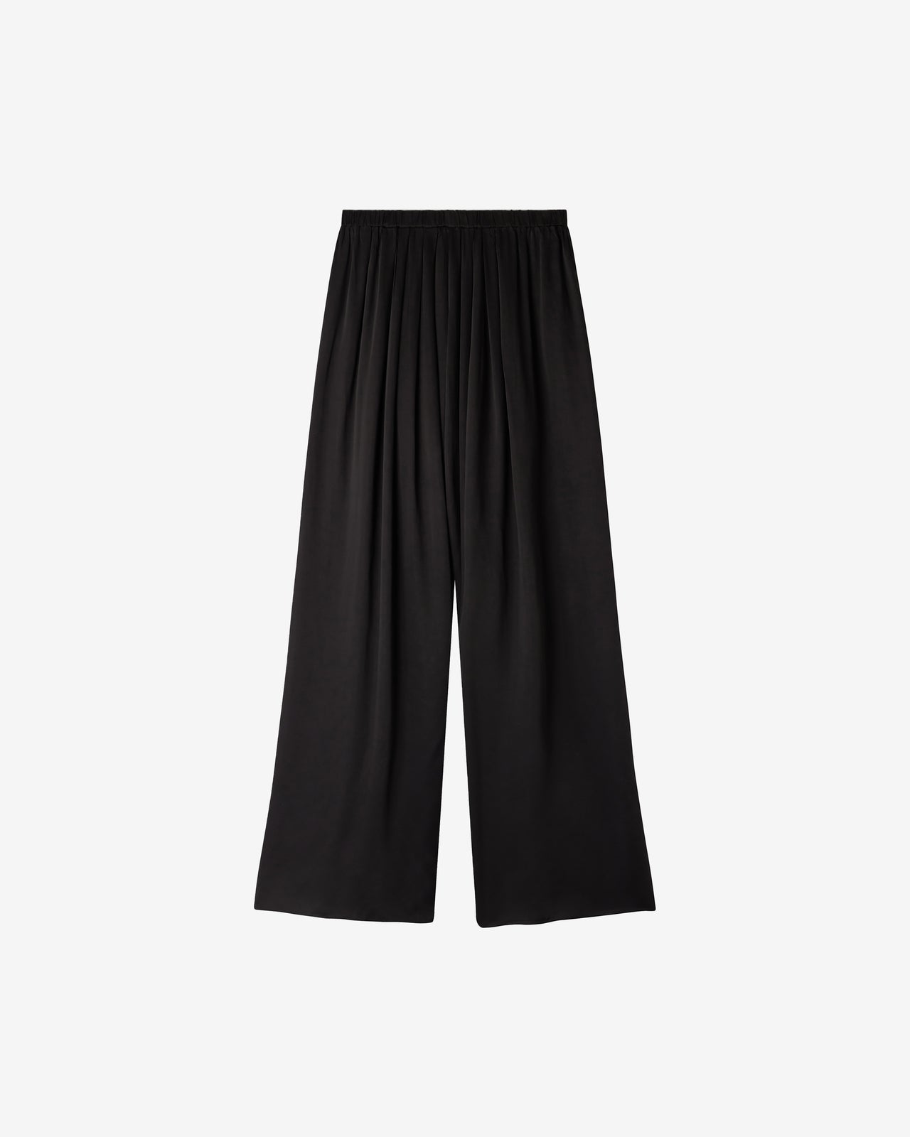 Pantalon Coucou - Noir : Pantalon large en viscose satinée – Noir Mes Demoiselles - Image 5