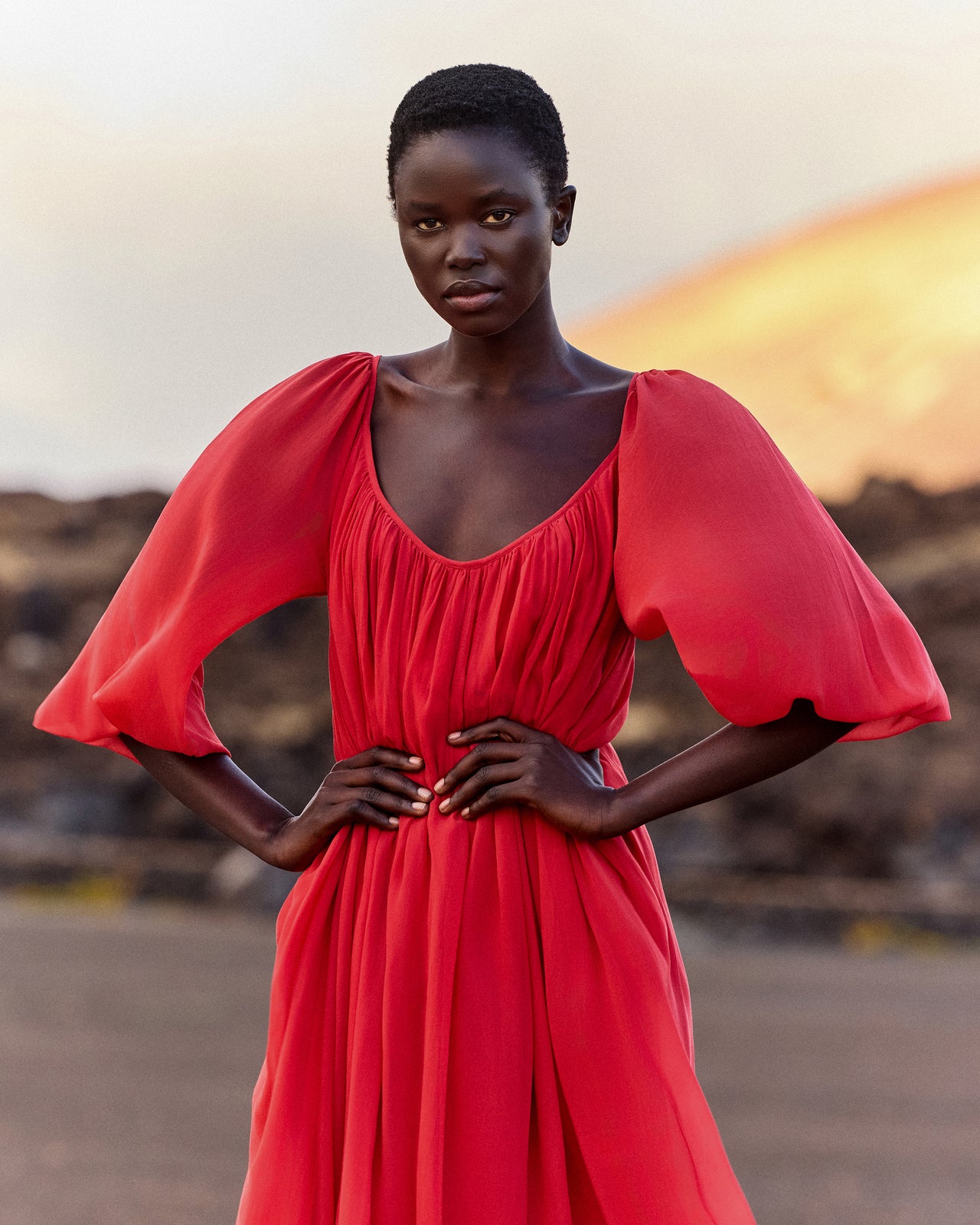 Crash Dress -  Red - Image 3