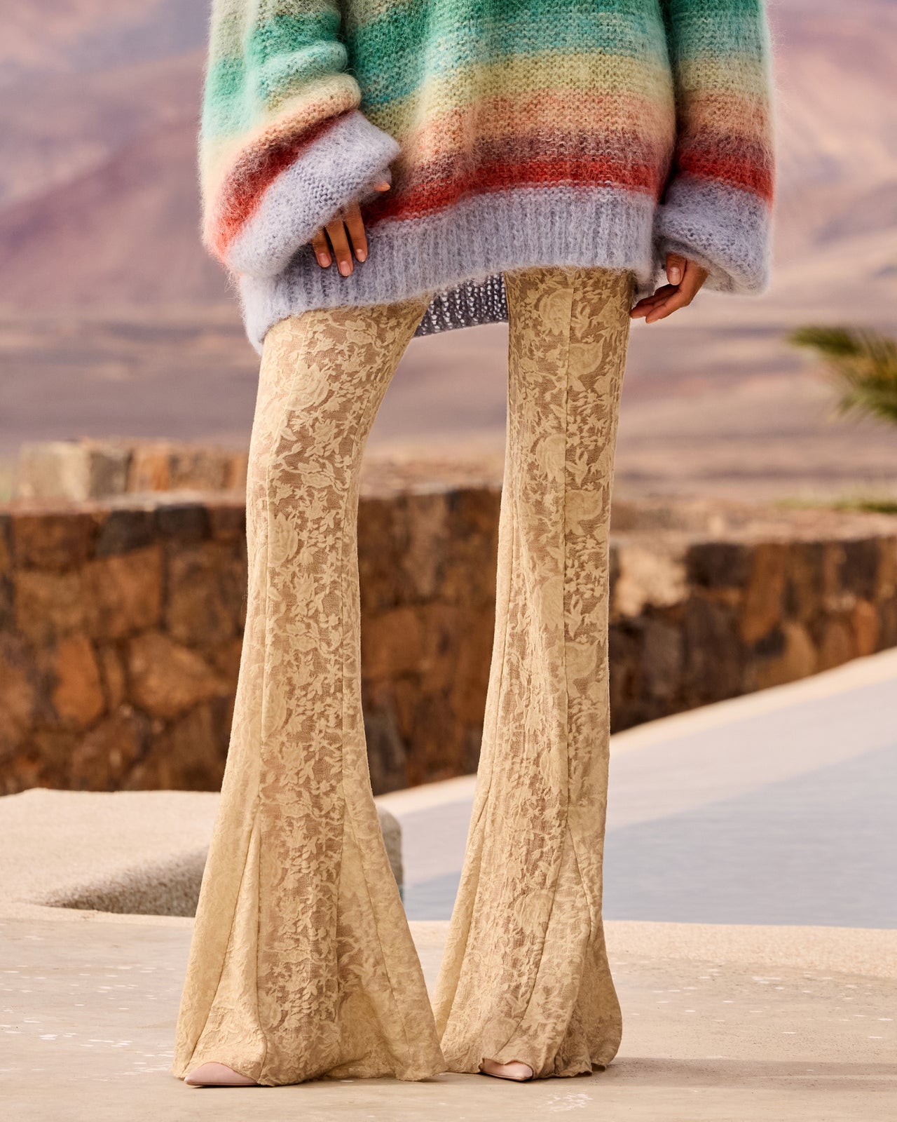 Delphi Pants -  Beige - Image 3