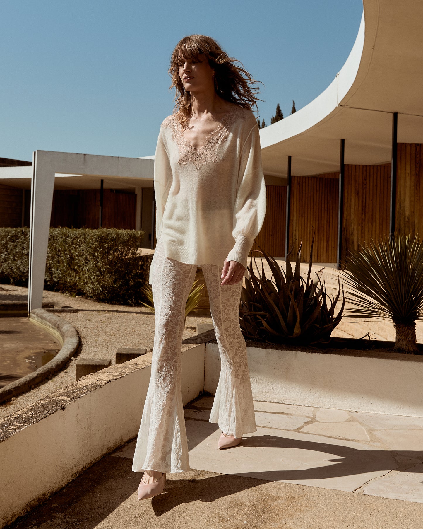 Pantalon Delphi - Blanc