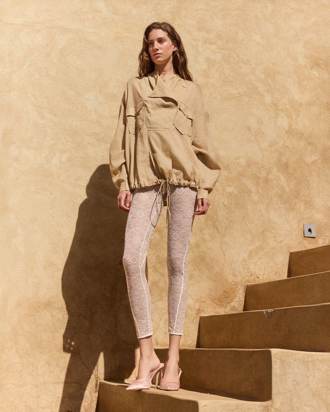 Blouse Dembow - Beige - Image 7