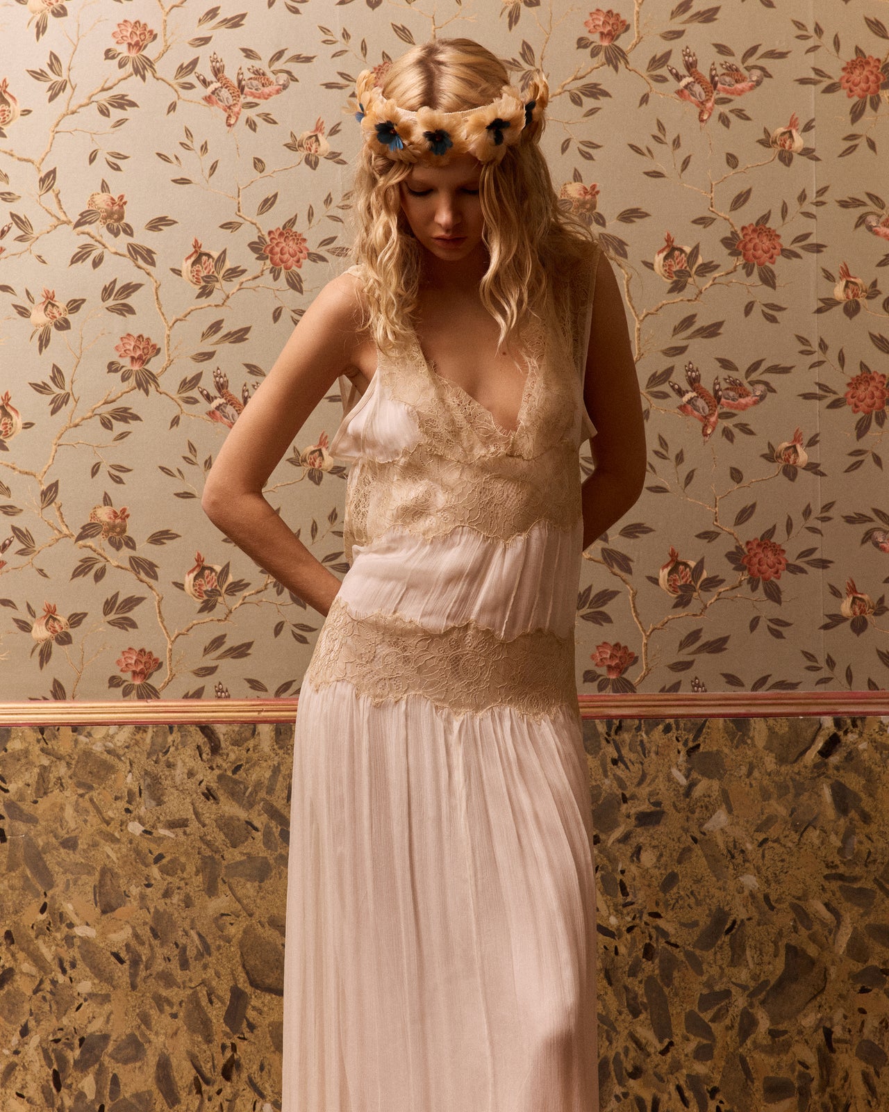 Domenica Dress - Ivory - Image 3