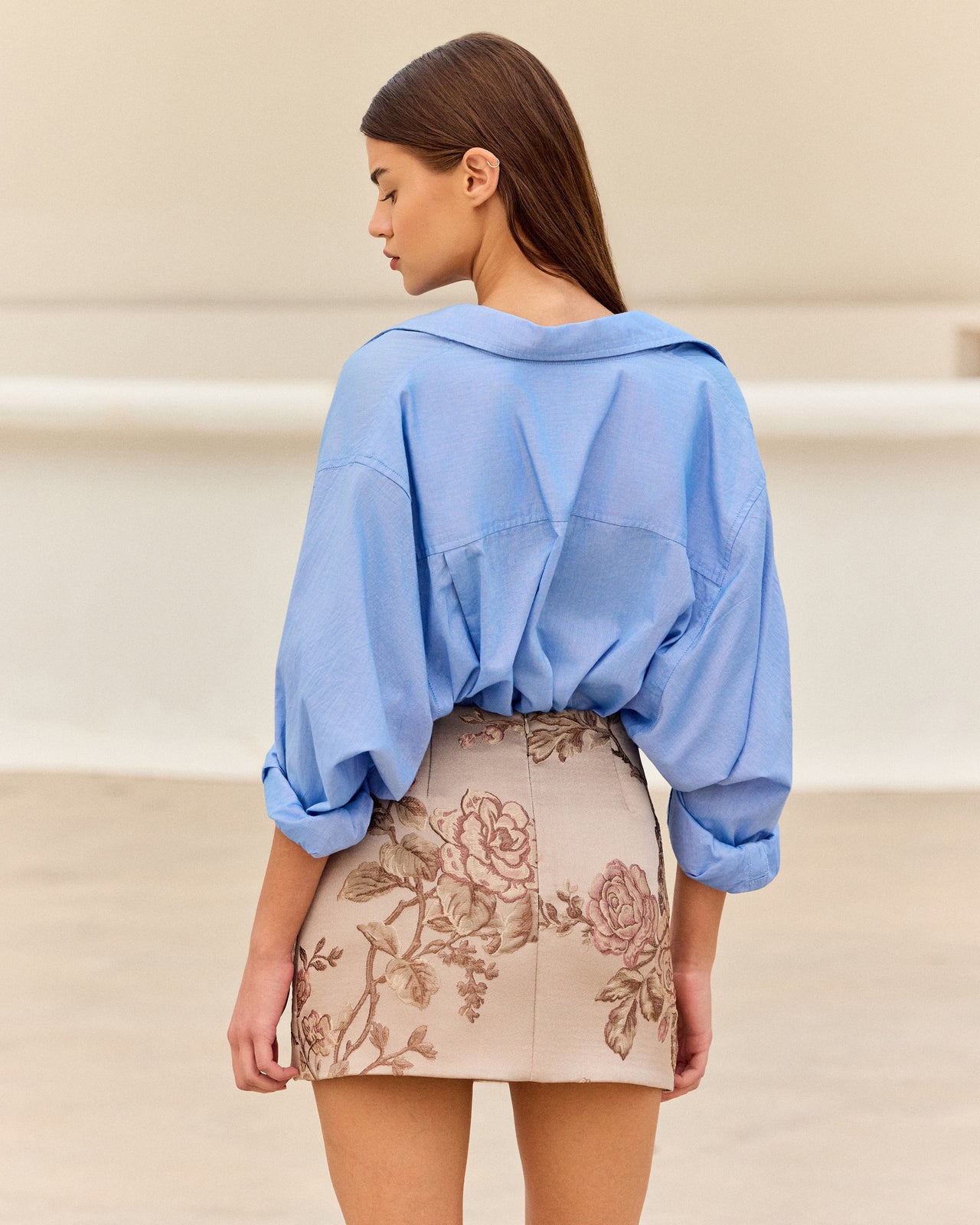 Jupe Filine - Beige - Image 4