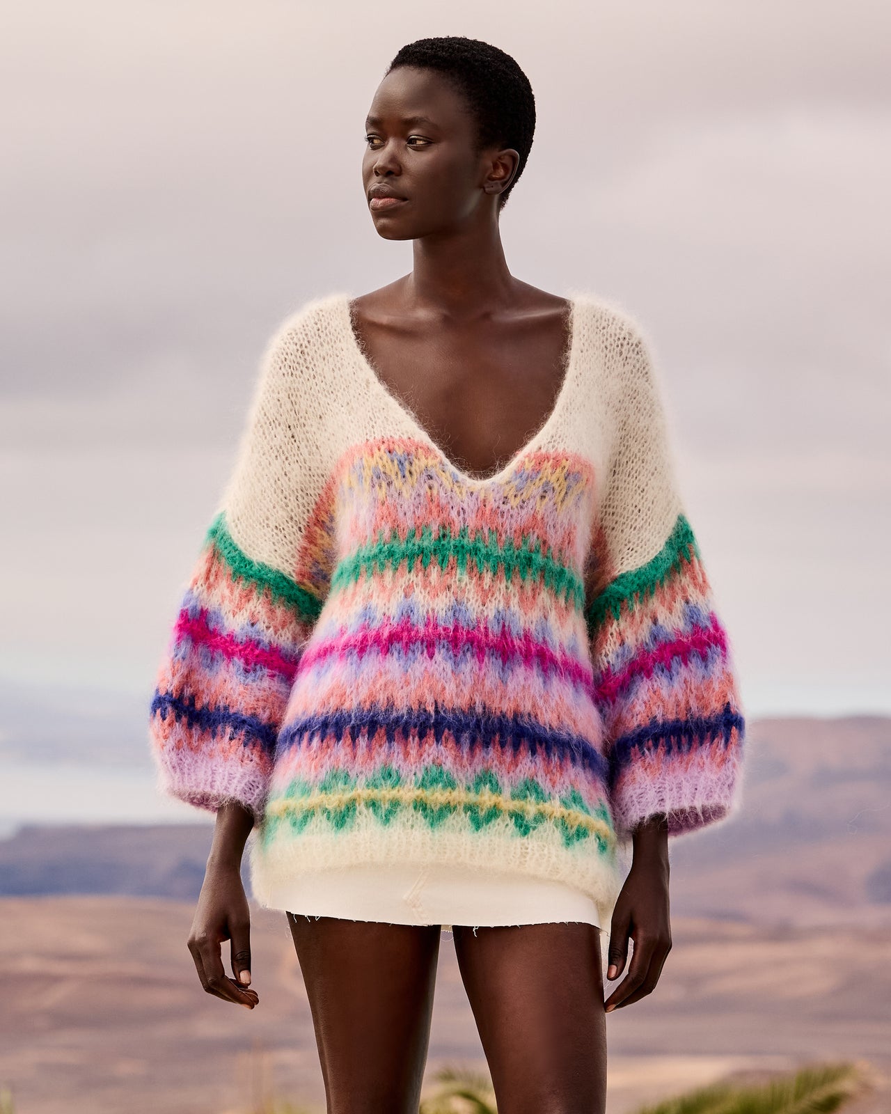 Flori Sweater -  Ivory - Image 1