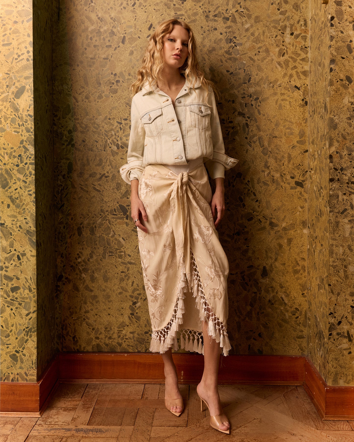 Crazy Skirt - Ecru