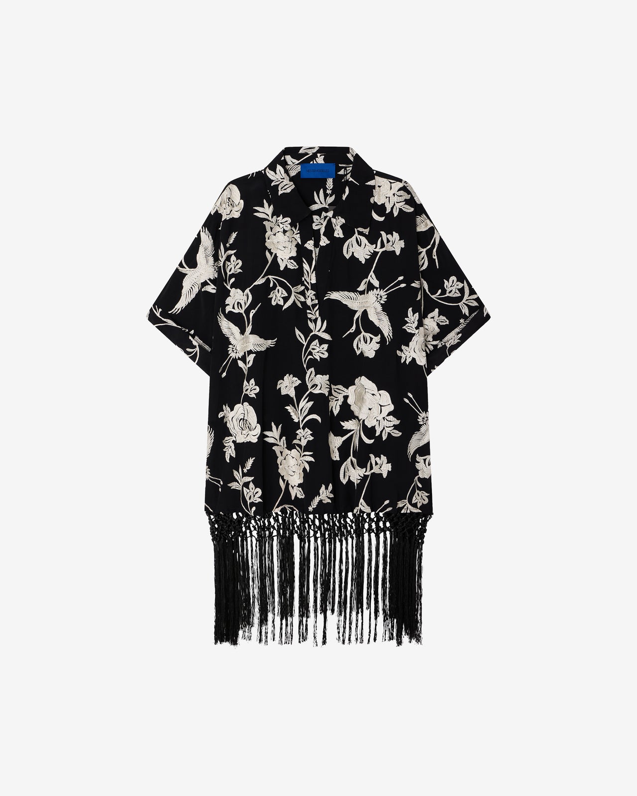 Poncho Franny - Noir - Image 12