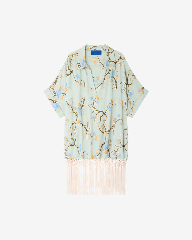 Poncho Franny - Bleu - Image 1